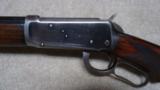 EXC. 1894 PISTOL GRIP, CHECKERED .38-55 OCT RIFLE WITH NICKEL STEEL - 4 of 20
