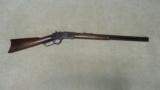 PARTICULARLY FINE 1873 OCT RIFLE IN 38-40 CALIBER, #357XXX, MADE 1890 - 1 of 20