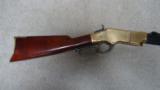  UBERTI MADE 1860 HENRY MILITARY VARIATION 24" OCTAGON RIFLE IN .44-40 - 3 of 13