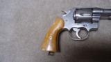 NEW SERVICE .45 COLT, 5 1/2"
BARREL WITH RARE FACTORY NICKEL FINISH - 7 of 16