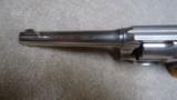 NEW SERVICE .45 COLT, 5 1/2"
BARREL WITH RARE FACTORY NICKEL FINISH - 9 of 16