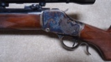 LIGHT VARMINTER ON AN ANTIQUE WINCHESTER HIGHWALL ACTION - 4 of 22