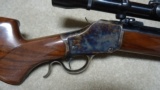 LIGHT VARMINTER ON AN ANTIQUE WINCHESTER HIGHWALL ACTION - 3 of 22