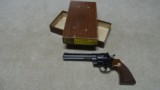 COLT PYTHON 6" BLUE, ABOUT NEW IN ORIGINAL BOX, #39XXX,
MADE 1964 - 1 of 15