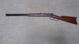 1892 OCTAGON RIFLE, .25-20, EXC. BORE,
#439XXX, MADE 1908 - 2 of 21
