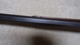 1892 OCTAGON RIFLE, .25-20, EXC. BORE,
#439XXX, MADE 1908 - 20 of 21