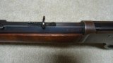 1892 OCTAGON RIFLE, .25-20, EXC. BORE,
#439XXX, MADE 1908 - 19 of 21
