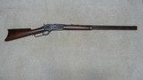 1876 .45-60 ROUND BARREL RIFLE, #50XXX, MADE 1884 WITH MINTY BORE! - 1 of 20