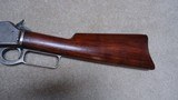 SPECIAL ORDER MARLIN 1893 OCT. RIFLE WITH HALF MAGAZINE, SCARCE .32-40 CAL. SMOKELESS STEEL BARREL - 11 of 21