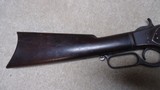 VERY EARLY, ATTIC CONDITION FIRST MODEL 1873 ROUND BARREL RIFLE, #6XXX, MADE 1875 - 7 of 17