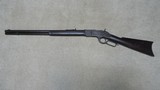 VERY EARLY, ATTIC CONDITION FIRST MODEL 1873 ROUND BARREL RIFLE, #6XXX, MADE 1875 - 2 of 17