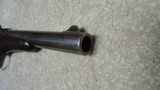 VERY FINE CONDITION REMINGTON 1871 U.S. ARMY .50 CAL. CENTER FIRE ROLLING BLOCK PISTOL - 17 of 17
