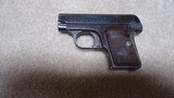ONE OF THE LOWEST SERIAL NUMBER, EARLIEST 1908 .25 AUTO PISTOLS I’VE SEEN! This One is #135 - 1 of 8