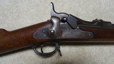 VERY FINE
MODEL 1879 TRAPDOOR SPRINGFIELD .45-70 RIFLE WITH CRISP AND CLEAR 1881 STOCK CARTOUCHE - 3 of 22