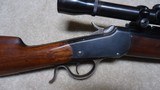 CUSTOMIZED WINCHESTER 1885 LOWALL SINGLE SHOT RIFLE IN .218 BEE CALIBER WITH RCBS RELOADING DIES - 3 of 22