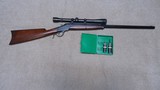 CUSTOMIZED WINCHESTER 1885 LOWALL SINGLE SHOT RIFLE IN .218 BEE CALIBER WITH RCBS RELOADING DIES - 2 of 22