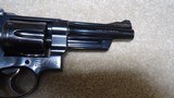 CLASSIC, EARLY “S” PREFIX S&W
MODEL 27-2 .357 MAG 4” REVOLVER WITH TARGET HAMMER, TARGET TRIGGER - 9 of 12