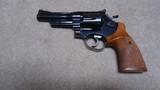 CLASSIC, EARLY “S” PREFIX S&W
MODEL 27-2 .357 MAG 4” REVOLVER WITH TARGET HAMMER, TARGET TRIGGER - 1 of 12