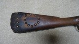 SUPERB AMERICAN INDIAN USED 1861 TOWER CUT-DOWN MUSKET - 7 of 23