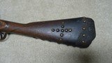 SUPERB AMERICAN INDIAN USED 1861 TOWER CUT-DOWN MUSKET - 12 of 23
