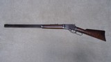 FANCY WALNUT STOCKED MARLIN 1881 .45-70 OCTAGON RIFLE WITH DOUBLE SET TRIGGERS, #8XXX, MADE 1884 - 2 of 20