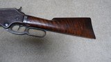 FANCY WALNUT STOCKED MARLIN 1881 .45-70 OCTAGON RIFLE WITH DOUBLE SET TRIGGERS, #8XXX, MADE 1884 - 11 of 20