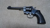 PRE-WAR OFFICERS MODEL .38 SPECIAL HEAVY BARREL TARGET REVOLVER, #673XXX, MADE 1941 - 1 of 16