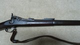 VERY HIGH CONDITION SPRINGFIELD MODEL 1884 .45-70 TRAPDOOR RIFLE, #472XXX, WITH GOOD 1889 STOCK CARTOUCHE - 8 of 22