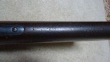VERY HIGH CONDITION SPRINGFIELD MODEL 1884 .45-70 TRAPDOOR RIFLE, #472XXX, WITH GOOD 1889 STOCK CARTOUCHE - 15 of 22