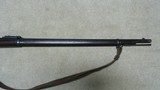 VERY HIGH CONDITION SPRINGFIELD MODEL 1884 .45-70 TRAPDOOR RIFLE, #472XXX, WITH GOOD 1889 STOCK CARTOUCHE - 9 of 22