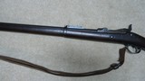 VERY HIGH CONDITION SPRINGFIELD MODEL 1884 .45-70 TRAPDOOR RIFLE, #472XXX, WITH GOOD 1889 STOCK CARTOUCHE - 12 of 22