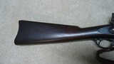 VERY HIGH CONDITION SPRINGFIELD MODEL 1884 .45-70 TRAPDOOR RIFLE, #472XXX, WITH GOOD 1889 STOCK CARTOUCHE - 7 of 22
