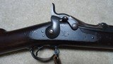 VERY HIGH CONDITION SPRINGFIELD MODEL 1884 .45-70 TRAPDOOR RIFLE, #472XXX, WITH GOOD 1889 STOCK CARTOUCHE - 3 of 22