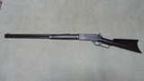 RARELY SEEN 1876 FIRST MODEL OPEN-TOP RECEIVER, ROUND BARREL RIFLE, SPECIAL ORDER SET TRIGGER, #7XX - 2 of 23