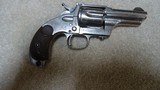 RARE MERWIN, HULBERT & CO. SINGLE ACTION POCKET ARMY .44-40 REVOLVER WITH 3 ½” BARREL C.1876-1880s - 2 of 21