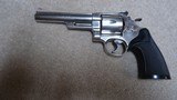 MODEL 29-3 .44 MAGNUM, 6” NICKEL PLATED REVOLVER, #N893XXX, MADE 1983 - 2 of 13