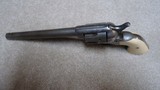 EARLY SAA, .44-40, 7 ½” ETCHED BARREL REVOLVER, MELLOW IVORY GRIPS, FACTORY LETTER, #98XXX, MADE 1884. - 3 of 25