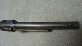 EARLY SAA, .44-40, 7 ½” ETCHED BARREL REVOLVER, MELLOW IVORY GRIPS, FACTORY LETTER, #98XXX, MADE 1884. - 19 of 25