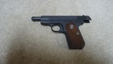 COLT MODEL 1908 .380 ACP HAMMERLESS AUTO PISTOL, #46XXX, MADE 1921. - 7 of 7