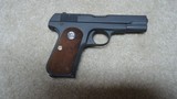 COLT MODEL 1908 .380 ACP HAMMERLESS AUTO PISTOL, #46XXX, MADE 1921. - 1 of 7