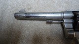 EXTREMELY RARE FACTORY NICKEL NEW SERVICE IN .38-40 CALIBER WITH 5 ½” BARREL, #308XXX, MADE 1920 - 9 of 15
