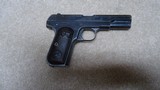 VERY EARLY FIRST TYPE
MODEL 1903 POCKET HAMMERLESS .32 ACP, #70XXX, MADE 1908 - 2 of 13