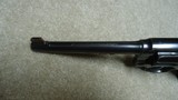 TARGET SIGHTED, PRE-WAR .38 SPECIAL HAND EJECTOR M-1905 4TH CHANGE, #582XXX, MFG DURING THE 1930s - 4 of 20