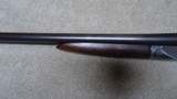 CLASSIC ITHACA DOUBLE BARREL SHOTGUN, SCARCE 16 GAUGE WITH 28” BARRELS, #378XXX, MADE 1923 - 12 of 22
