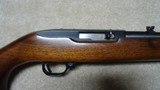 VERY LIMITED PRODUCTION EARLY, PRE-WARNING FINGERGROOVE SPORTER 10/22 AUTO RIFLE, MADE 1971 - 3 of 17