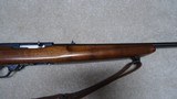 VERY LIMITED PRODUCTION EARLY, PRE-WARNING FINGERGROOVE SPORTER 10/22 AUTO RIFLE, MADE 1971 - 8 of 17