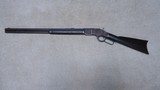 EARLY 1873 .44-40 OCTAGON 2ND MODEL RIFLE, #57XXX, MADE 1880 - 2 of 21