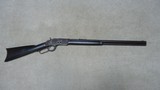 EARLY 1873 .44-40 OCTAGON 2ND MODEL RIFLE, #57XXX, MADE 1880 - 1 of 21