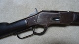 EARLY 1873 .44-40 OCTAGON 2ND MODEL RIFLE, #57XXX, MADE 1880 - 3 of 21