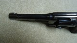 RARE MODEL 1926 .44 SPECIAL HAND EJECTOR THIRD MODEL, 5” BARREL, DESIRABLE BLUE FINISH, #55XXX - 4 of 19